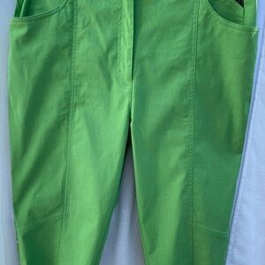 Green Women's Capris